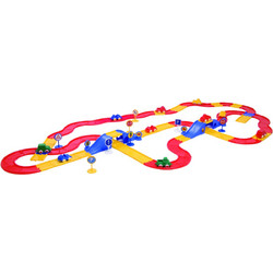 Viking Toys Αυτοκινητόδρομος με 9 Mini Οχηματάκια 100τμχ T-VIK-45510