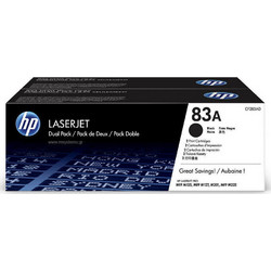 HP 83A Black Toner 2pcs