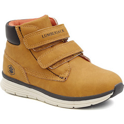 Lumberjack Παιδικά Μποτάκια Καφέ με Σκρατς SB65001-004-P86-M0001