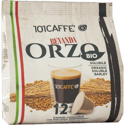 101Caffe Κάψουλες Espresso Orzo Bio Συμβατές με Μηχανή Nespresso 12τμχ