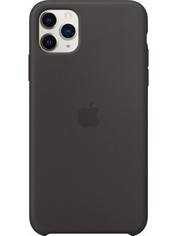Apple Silicone Case Black (iPhone 11 Pro)