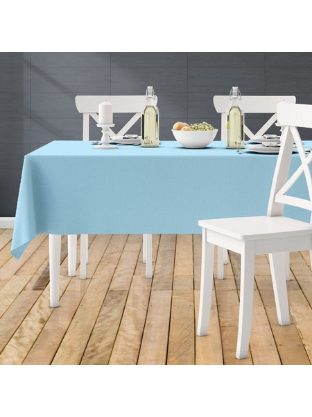 Τραπεζομάντηλο (140x140) Renas 351 Aqua Lino Home Τιρκουάζ 140x140