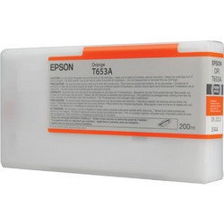 Epson T653A Orange Μελάνι Εκτυπωτή Inkjet C13T653A00