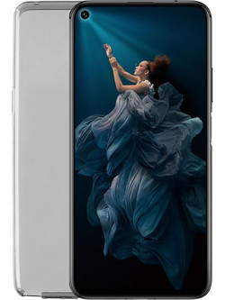 Idol 1991 Air Slim Θήκη Σιλικόνης Honor 20 Pro 6.26in Διάφανη Γκρι