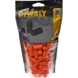 DeWALT - Ωτοασπίδες αφρού 50 ΖΕΥΓΆΡΙΑ DPG12BG50