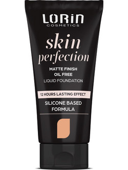 Lorin Skin Perfection Matte Finish 800 Medium Beige Liquid Foundation