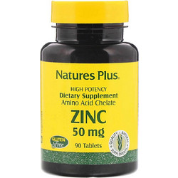 Nature's Plus Zinc 50mg 90 Ταμπλέτες