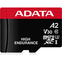 Adata High Endurance microSDXC 64GB Class 10 U3 V30 UHS-I A2