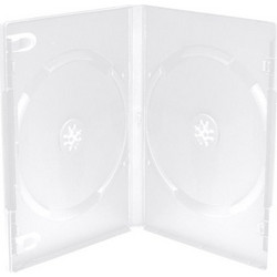 Θήκη CD/DVD για 2 Δίσκους (14mm) (Διάφανο)