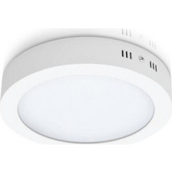 Φωτιστικό LED 24W εξωτερικό στρογγυλό O30 x Υ3,8εκ. λευκό