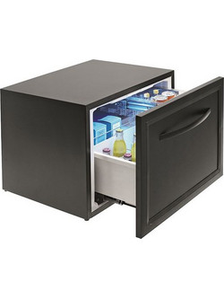 IndelB KD 50 Eco Smart PPV Ψυγείο Mini Bar 38lt Full No Frost Υ42xΠ55xΒ51cm Μαύρο