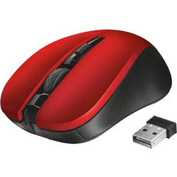 Trust Mydo Silent Ασύρματο Mini Ποντίκι Red