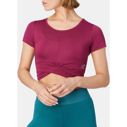 Energetics T-shirt Gesinella III Γυναικείο Αθλητικό Crop Top Φούξια 415412-290