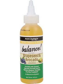 Aunt Jackie's Balance Grapeseed & Avocado Serum Μαλλιών για Επανόρθωση 118ml