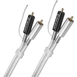 OEHLBACH Phono NF Καλώδιο Ήχου Inteconnect με Καλώδιο Γείωσης 2x RCA - 2x RCA (1m) Ασημί (2601) - OEM