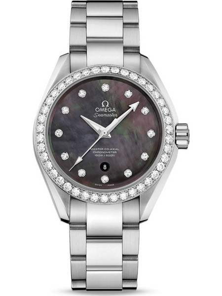 Omega Co-Axial Γυναικείο Ρολόι με Ασημί Μεταλλικό Μπρασελέ 231.15.34.20.57.001