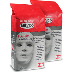 Meyco Γύψος Καλλιτεχνίας Λευκός 1.5kg 65870