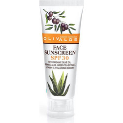 Olivaloe Sunscreen Αντηλιακή Κρέμα Προσώπου SPF30 70ml
