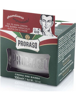 Proraso Eucalyptus Pre-Shave Κρέμα Ξυρίσματος 100ml