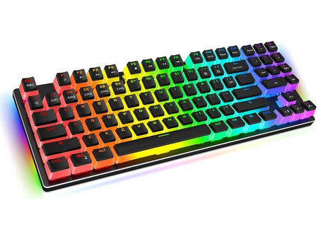 Havit KB851L Μηχανικό Gaming Πληκτρολόγιο TenKeyLess με Custom Blue Διακόπτες RGB Black