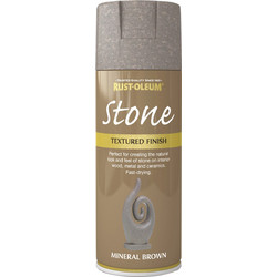 Rust-Oleum Stone Σπρέι Βαφής Mineral Brown 400ml