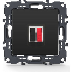 Acaelec Prime Πρίζα Ηχείων με Κλιπ Ματ Ανθρακί (1000113505)