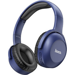 Hoco W33 Ασύρματα Bluetooth Ακουστικά Over Ear Μπλε