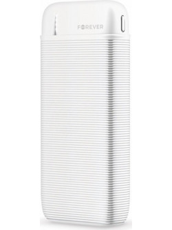 Forever TB-100M Power Bank 10000mAh με 2 Θύρες USB-A & Θύρα USB-C White