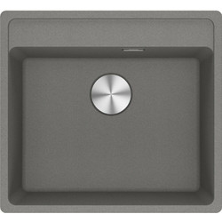 Franke Maris Bowl MRG 610-52 TL Stone Grey Ένθετος Νεροχύτης Γρανίτη 56x51cm
