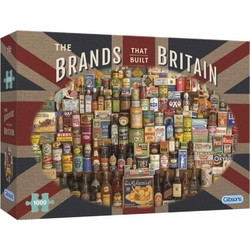 Puzzle Gibsons The Brands that Built Britain 1000 Κομμάτια