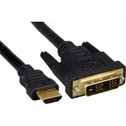 DeTech DeTech HDMI 19pin σε DVI-D (18+1)pin, HIGH SPEED ΕΠΙΧΡΥΣΟ 01269