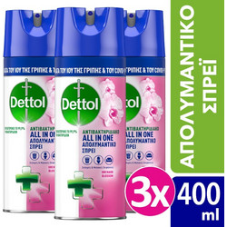 Dettol All in One Orchard Blossom 3x400ml