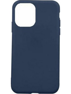 Θήκη ματ TPU σιλικονη μαλακή πίσω κάλυμμα για APPLE 13 6,1" - Navy (OEM)