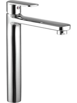 Μπαταρία Νιπτήρος Υψηλή Pearl ZQ16R28 Chrome Praxis Μέταλλο, Κεραμικό