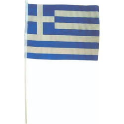 Σημαιάκι Ελληνικό Με Πλαστικό Κοντάρι (00126-2)