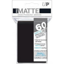 Ultra Pro Japanese Small Size Card Sleeves 60ct - Pro-Matte Black