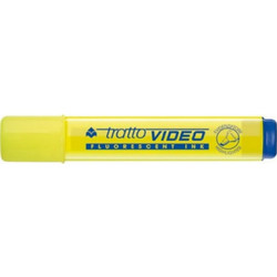 Υπογραμμιστής Πλακέ Κίτρινο 05 Tratto Video
