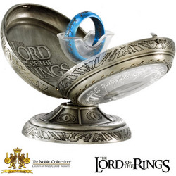 The Noble Collection The Lord Of The Rings The One Ring Blue NN1297