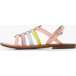 Kickers Dixon Παιδικά Πέδιλα για Κορίτσι Ροζ 695578-30-13