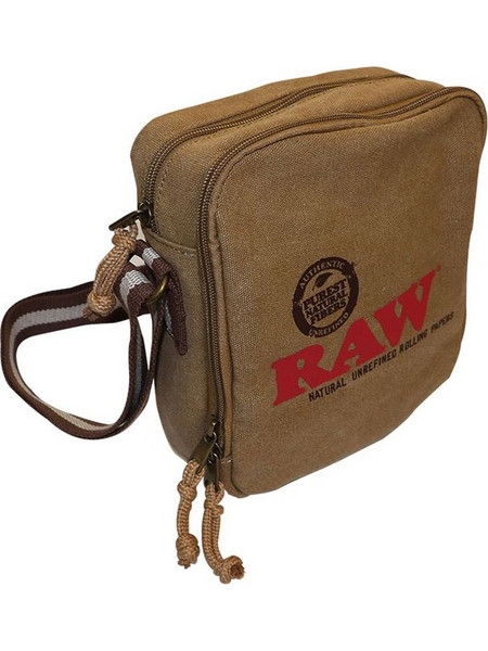 Raw Shoulder Bag Ανδρική Τσάντα Ώμου / Χιαστί Καφέ