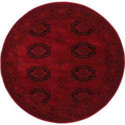 Royal Carpet Afgan Χειροποίητο Χαλί Στρογγυλό 160cm 6871H