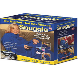 Κουβέρτα με Μανίκια- Snuggle Super Soft Fleece 135175 cm OEM