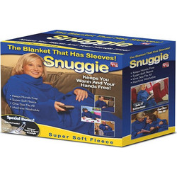 Κουβέρτα με Μανίκια- Snuggle Super Soft Fleece 135x175 cm OEM