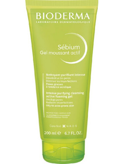 Bioderma Sebium Gel Moussant Actif Intense Αφρός Καθαρισμού Προσώπου για Ακμή 200ml