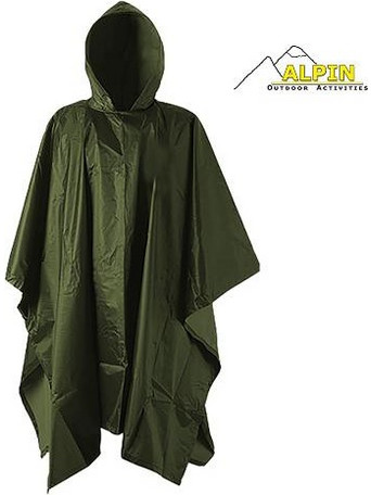 Alpin - Rain Poncho Outdoor Polyester Pvc Coating