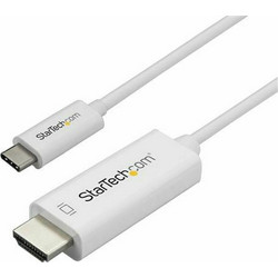 StarTech Καλώδιο HDMI 2.0 HDMI Male to USB-C Male 1m White