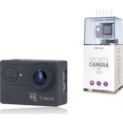 Forever SC-400 Action Camera 4K Ultra HD με Οθόνη 2" Μαύρη