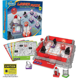 Think Fun Laser Maze Jr. Επιτραπέζιο Παιχνίδι για Παιδιά 6+ Ετών για 1 Παίκτη