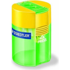 Ξύστρα βαρελάκι Staedtler Κίτρινη - Πράσινη