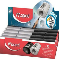 Ξύστρα Maped Satelite 1 Τρύπα Διάφορα Χρώματα